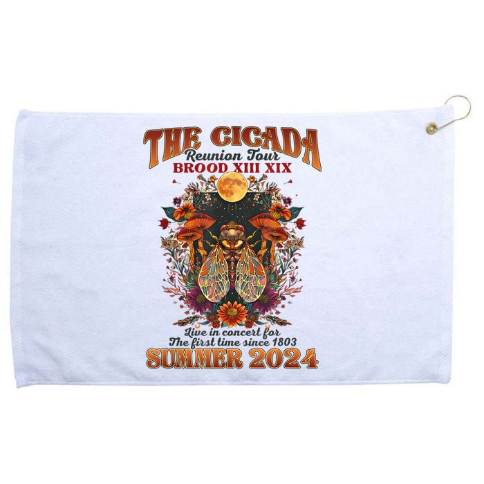 The Cicada Reunion 2024 Cicada Concert Grommeted Golf Towel