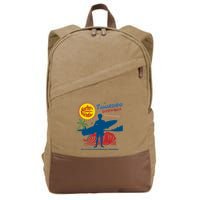 Tamarindo Costa Rica Surfer Cotton Canvas Backpack