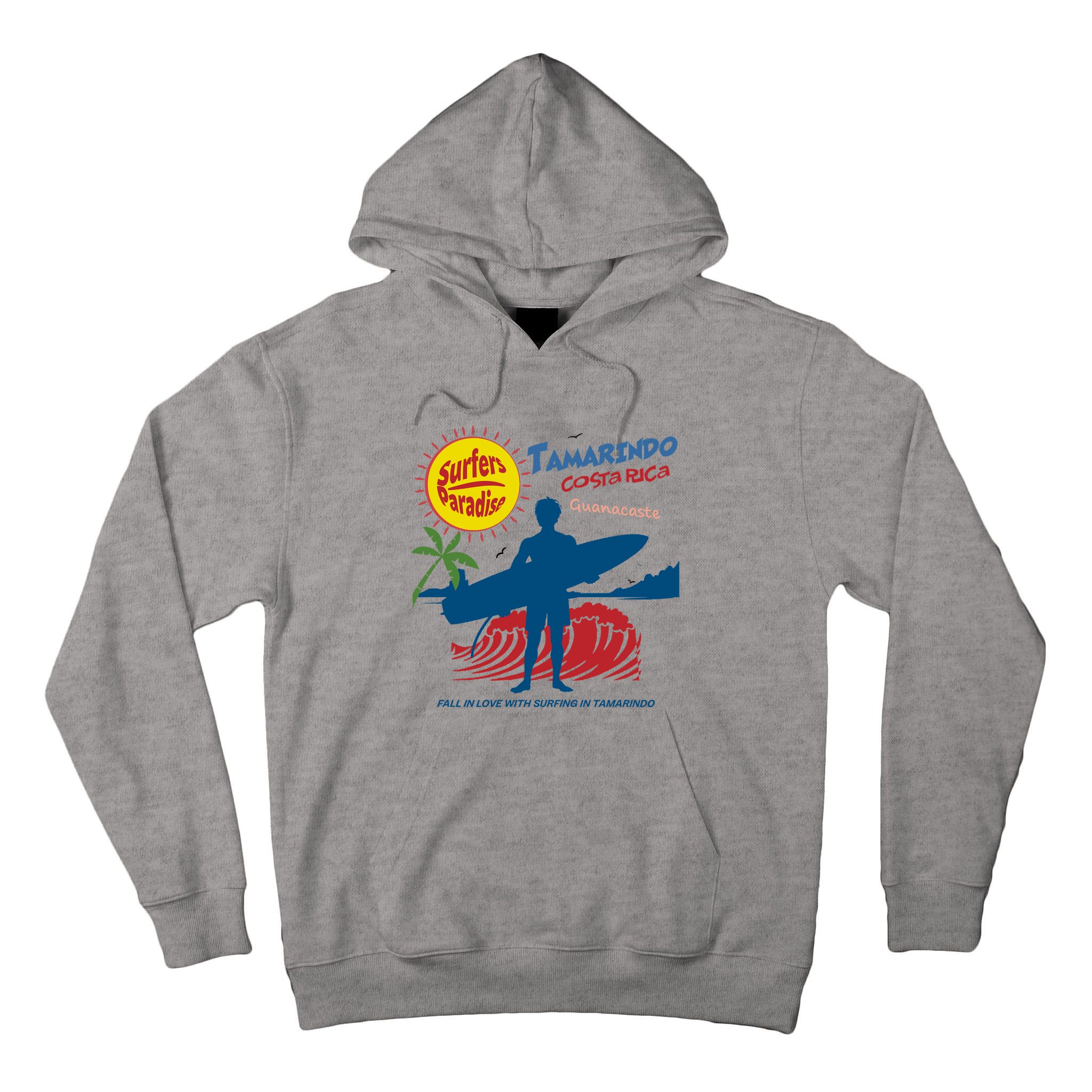 Tamarindo Costa Rica Surfer Tall Hoodie