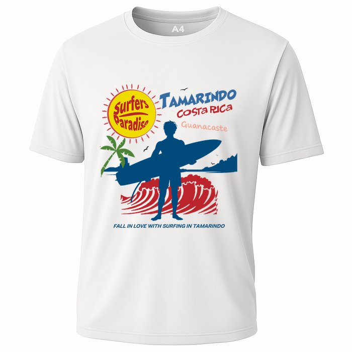 Tamarindo Costa Rica Surfer Cooling Performance Crew T-Shirt