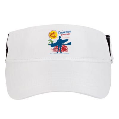 Tamarindo Costa Rica Surfer Adult Drive Performance Visor