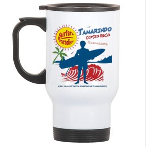 Tamarindo Costa Rica Surfer Stainless Steel Travel Mug