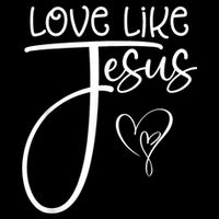 Trendy Christian Religious Love Like Jesus 16 in Basic Backpack