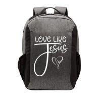 Trendy Christian Religious Love Like Jesus Vector Backpack