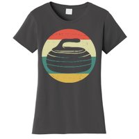 Team Curling Retro Sunset Sport Women's T-Shirt