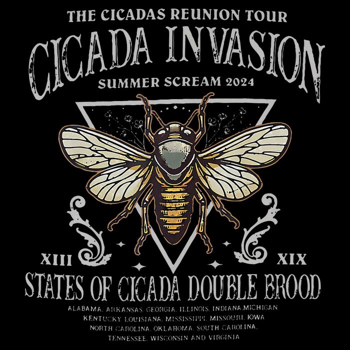 The Cicadas Reunion Cicada Nature Lover Summer 2024 Performance Shirt