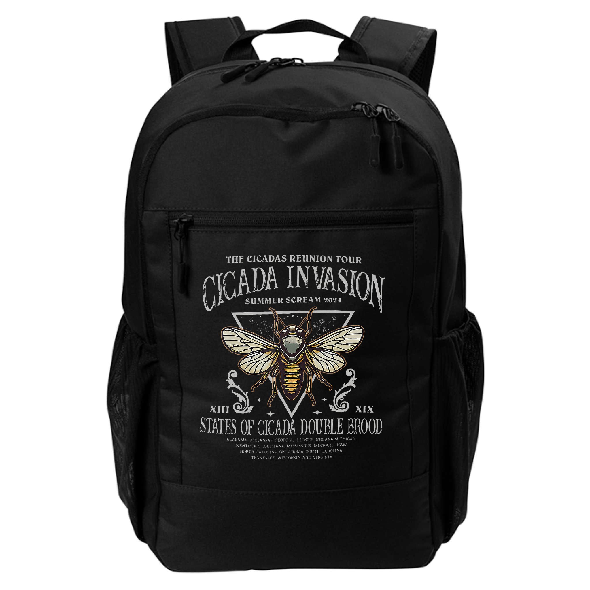The Cicadas Reunion Cicada Nature Lover Summer 2024 Backpack
