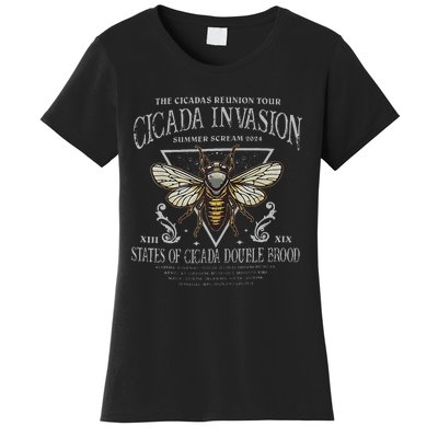 The Cicadas Reunion Cicada Nature Lover Summer 2024 Women's T-Shirt