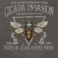 The Cicadas Reunion Cicada Nature Lover Summer 2024 Cotton Canvas Backpack