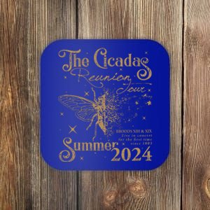 The Cicada Reunion U.S 2024 Cicadas Concert Fest Coaster