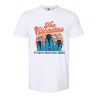 The Cicadas Reunion Retro Beach Concert Design Softstyle CVC T-Shirt