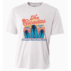 The Cicadas Reunion Retro Beach Concert Design Cooling Performance Crew T-Shirt