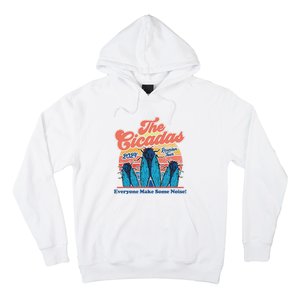 The Cicadas Reunion Retro Beach Concert Design Hoodie