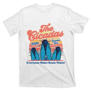 The Cicadas Reunion Retro Beach Concert Design T-Shirt