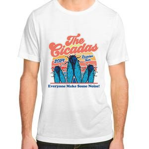 The Cicadas Reunion Retro Beach Concert Design Adult ChromaSoft Performance T-Shirt