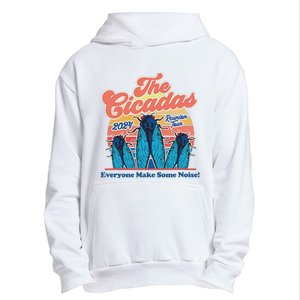 The Cicadas Reunion Retro Beach Concert Design Urban Pullover Hoodie