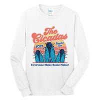 The Cicadas Reunion Retro Beach Concert Design Tall Long Sleeve T-Shirt