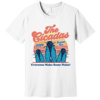 The Cicadas Reunion Retro Beach Concert Design Premium T-Shirt