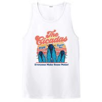 The Cicadas Reunion Retro Beach Concert Design PosiCharge Competitor Tank