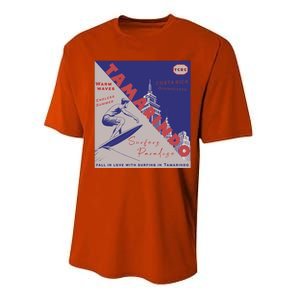 Tamarindo Costa Rica Surf Spots. Performance Sprint T-Shirt