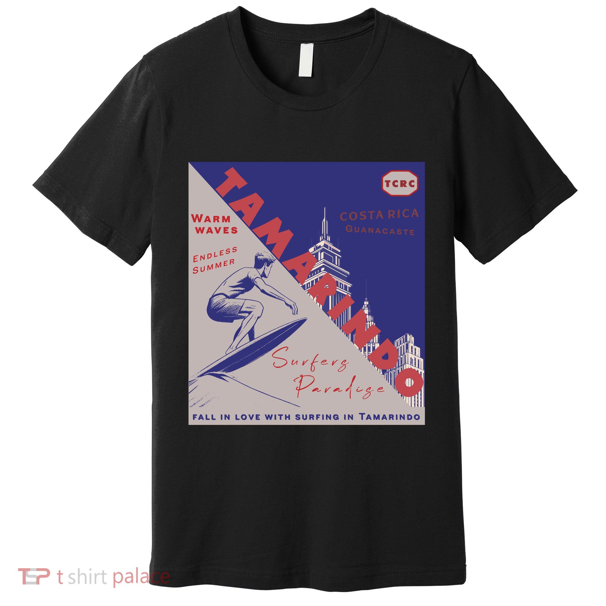 Tamarindo Costa Rica Surf Spots. Premium T-Shirt