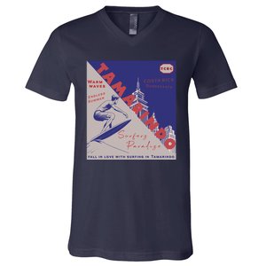 Tamarindo Costa Rica Surf Spots. V-Neck T-Shirt