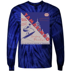 Tamarindo Costa Rica Surf Spots. Tie-Dye Long Sleeve Shirt