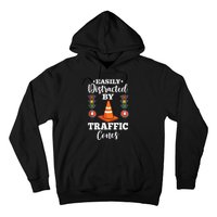 Traffic Cone Road Sign Safety Pylons Hoodie