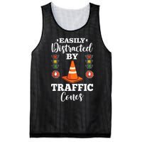 Traffic Cone Road Sign Safety Pylons Mesh Reversible Basketball Jersey Tank