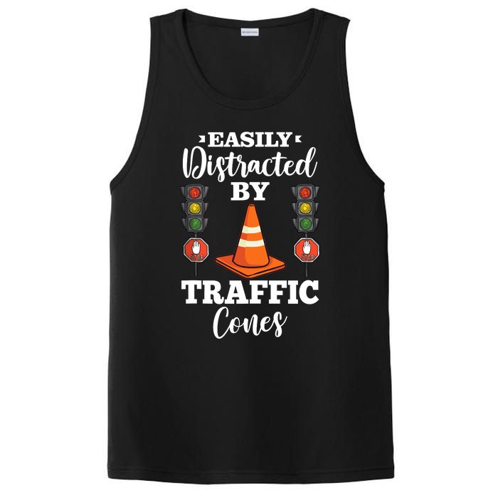 Traffic Cone Road Sign Safety Pylons PosiCharge Competitor Tank