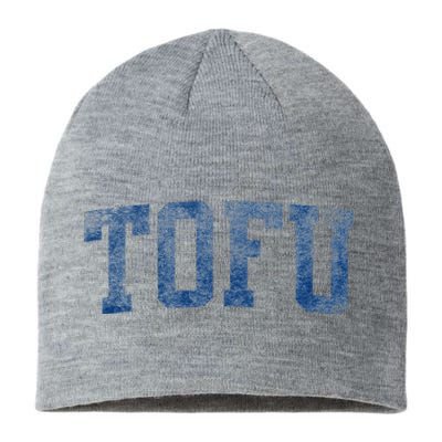 Tofu College – Retro Soy Boy Funny Vegan Sustainable Beanie