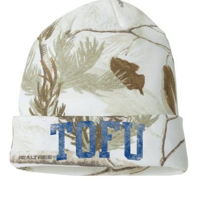 Tofu College – Retro Soy Boy Funny Vegan Kati Licensed 12" Camo Beanie