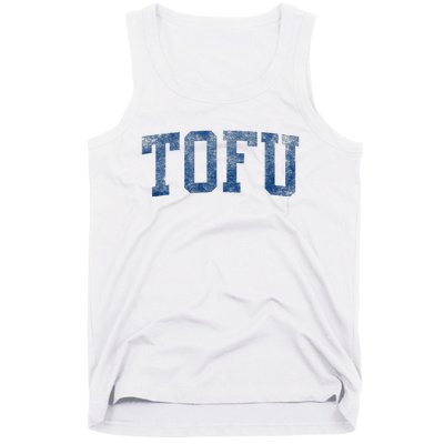 Tofu College – Retro Soy Boy Funny Vegan Tank Top