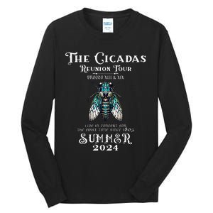 The Cicada Reunion U.S 2024 Cicada Concert Tall Long Sleeve T-Shirt