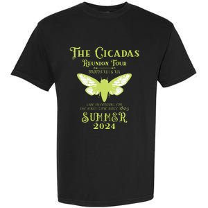 The Cicada Reunion U.S 2024 Cicada Concert Fest Lover Garment-Dyed Heavyweight T-Shirt