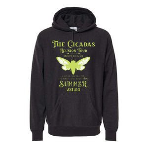 The Cicada Reunion U.S 2024 Cicada Concert Fest Lover Premium Hoodie