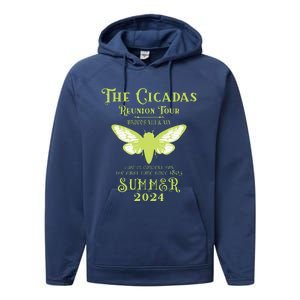 The Cicada Reunion U.S 2024 Cicada Concert Fest Lover Performance Fleece Hoodie