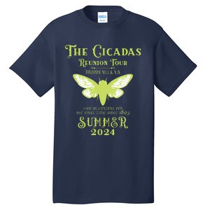 The Cicada Reunion U.S 2024 Cicada Concert Fest Lover Tall T-Shirt