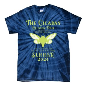 The Cicada Reunion U.S 2024 Cicada Concert Fest Lover Tie-Dye T-Shirt