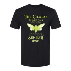 The Cicada Reunion U.S 2024 Cicada Concert Fest Lover Softstyle CVC T-Shirt