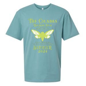 The Cicada Reunion U.S 2024 Cicada Concert Fest Lover Sueded Cloud Jersey T-Shirt