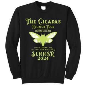 The Cicada Reunion U.S 2024 Cicada Concert Fest Lover Sweatshirt