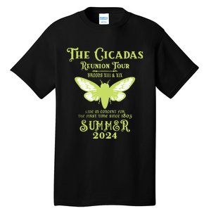 The Cicada Reunion U.S 2024 Cicada Concert Fest Lover Tall T-Shirt