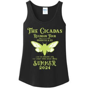 The Cicada Reunion U.S 2024 Cicada Concert Fest Lover Ladies Essential Tank