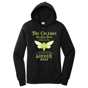 The Cicada Reunion U.S 2024 Cicada Concert Fest Lover Women's Pullover Hoodie