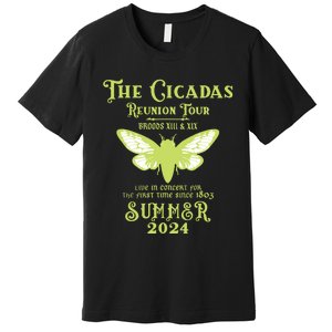 The Cicada Reunion U.S 2024 Cicada Concert Fest Lover Premium T-Shirt