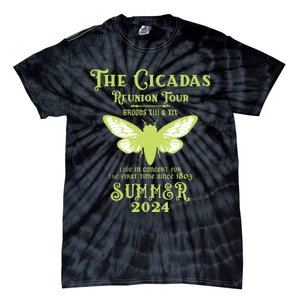 The Cicada Reunion U.S 2024 Cicada Concert Fest Lover Tie-Dye T-Shirt