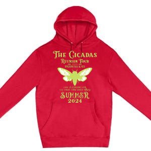 The Cicada Reunion U.S 2024 Cicada Concert Fest Lover Premium Pullover Hoodie