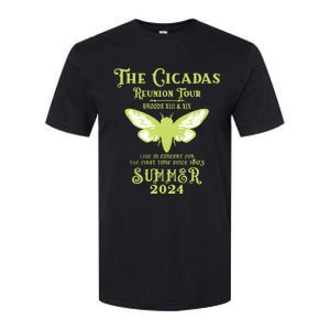 The Cicada Reunion U.S 2024 Cicada Concert Fest Lover Softstyle CVC T-Shirt