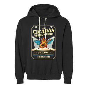 The Cicadas Reunion Summer 2024 Garment-Dyed Fleece Hoodie